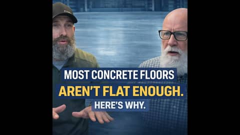EP #150: Most Concrete Floors Aren’t Flat Enough. Here’s Why. EP #150: Most Concrete Floors Aren’t Flat Enough. Here’s Why.