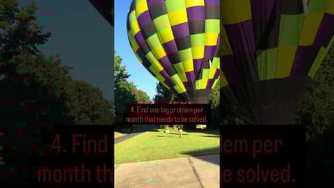 2026 is here.  Make it amazing! #weeklywealthpodcast #hotairballoon #moneymindset