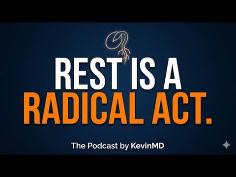 Rest is a holy practice: Reclaiming the soul of medicine Rest is a holy practice: Reclaiming the soul of medicine