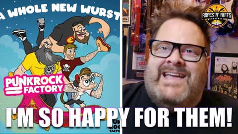 Jaret Reddick of Bowling For Soup on Singing on Punk Rock Factory Version of Let It Go from Frozen