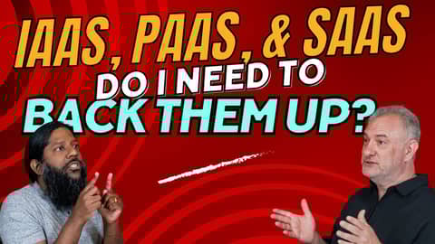 Why you need to back up the cloud