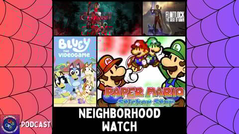 Podcast: Discussing Paper Mario Sticker Star, Bluey the Videogame, The Chant, and More