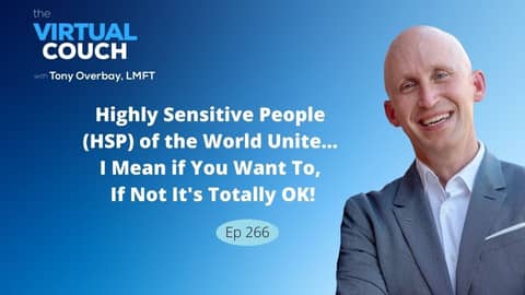 Highly Sensitive Person (HSP) Explored in Depth - Audio Only Virtual Couch Podcast episode 266 Highly Sensitive Person (HSP) Explored in Depth - Audio Only Virtual Couch Podcast episode 266