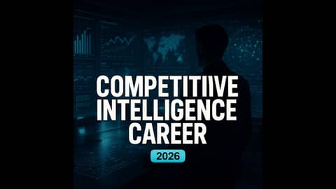 Competitive Intelligence Analyst Career (2026): Skills, Tools, Salary & How to Get Started