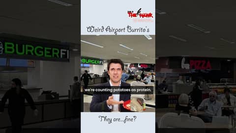 Local Business Spotlight: Weird Airport Burritos #hawk #comedy #airport #burritos