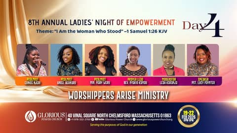 8th Annual Ladies’ Night of Empowerment 2026 | I Am the Woman Who Stood | DAY 4 8th Annual Ladies’ Night of Empowerment 2026 | I Am the Woman Who Stood | DAY 4
