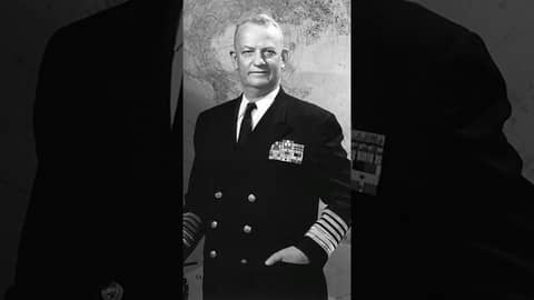 US Navy ADM Arleigh Burke: Navy Cross Recipient WWII