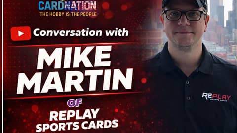 Conversation with Mike Martin of Replay Sports Cards Conversation with Mike Martin of Replay Sports Cards