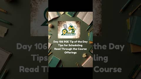 #9thgradeexperience says to make sure you look at the course of studies to see what’s there