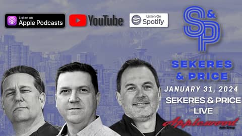 CANUCKS ACQUIRE ELIAS LINDHOLM FROM THE FLAMES: Sekeres & Price LIVE - Jan. 31, 2024