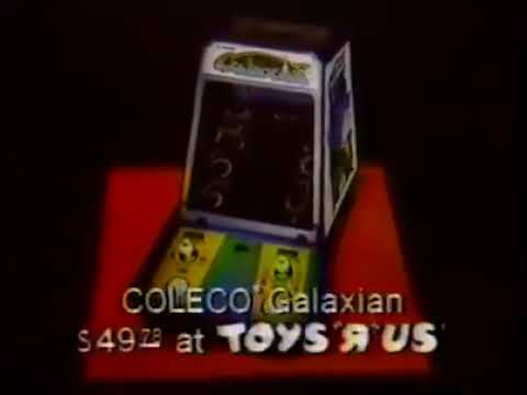 Coleco Mini Arcade Toys-R-Us Commercial (1982)