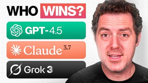 Grok 3 vs Claude 3.7 vs GPT-4.5: Which Update is The Best?