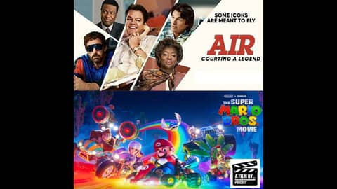 Back to the Box Office: Reviews for Air: Courting A Legend, and The Super Mario Bros. Movie