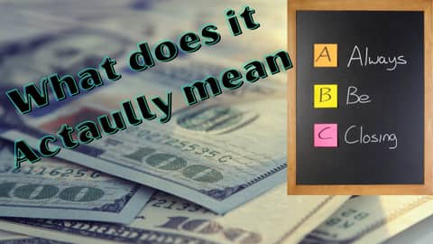 Does it feel slimy when someone is pushing you to close?