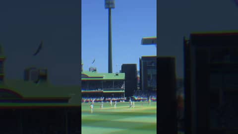Beau Webster looked at home playing in his test match debut at the SCG.