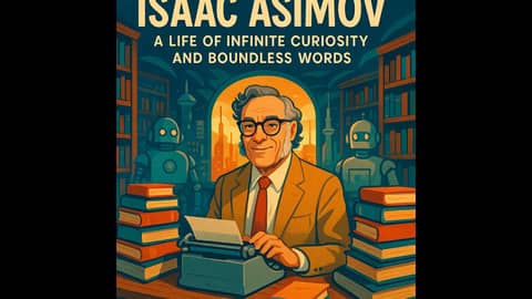 Isaac Asimov - A Life of Infinite Curiosity and Boundless Words