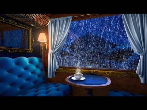 Train & Rain Sounds on Relaxing Railways! | Rainstorm Sounds for Sleeping! Train & Rain Sounds on Relaxing Railways! | Rainstorm Sounds for Sleeping!