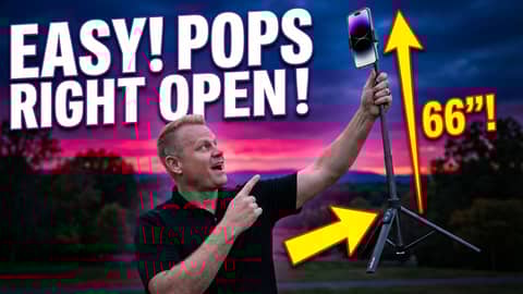 Effortless phone selfies! Get this MagSafe tripod today!