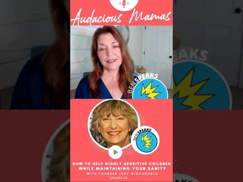 How to help highly sensitive kids and maintain your mental health #shorts