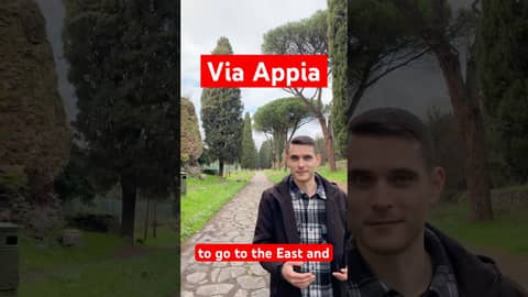 The Via Appia #ancientrome #history #italytravel #rometravel #romanempire #travelitaly #ancient