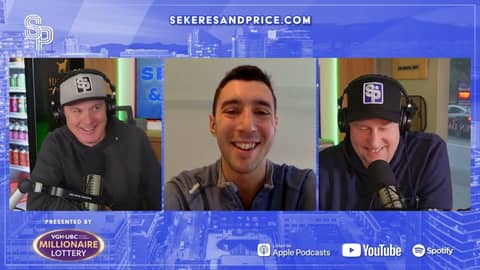 Frank Corrado on Canucks going for 1st in West, fixing Kuzmenko, massive D-core, Garland, Guentzel