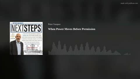 When Power Moves Before Permission