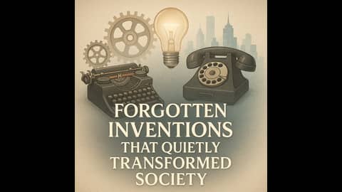 Forgotten Inventions That Quietly Transformed Society