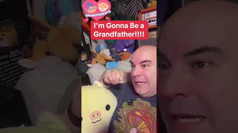 I’m Going To Be a Grandfather!! #grandkids #grandparents #family #milestone #cantbelieveit