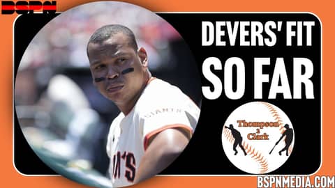 Rafael Devers' fit with the Giants so far | Thompson 2 Clark