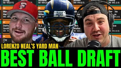 Best Ball Superflex & Sprinklers: Aaron Goes Full Send on grass and glizzies