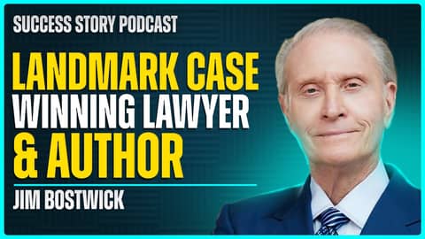 Jim Bostwick, Lawfirm Partner | Landmark Case Winning Lawyer & Author | SSP Interview