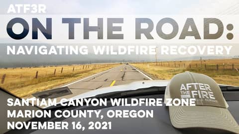 ATF3R On the Road to Santiam Canyon, Oregon