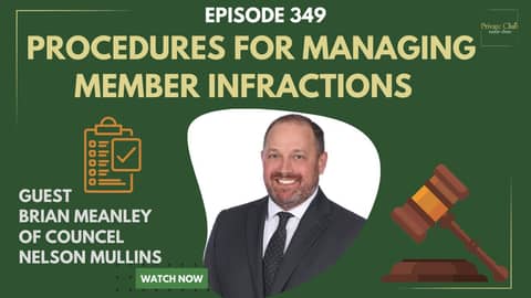 Legal Wisdom for the Club Leader w/ Brian Meanley - Live @ NCA Conference