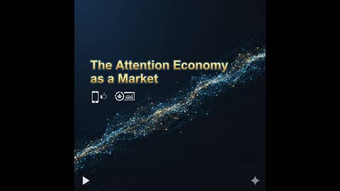 The Attention Economy as a Market