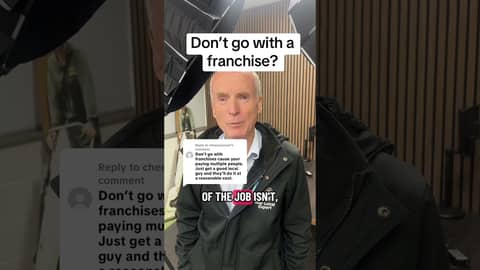 Don't go with a Franchise?