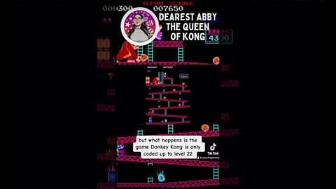 Donkey Kong Arcade Kill Screen #shorts #donkeykong #arcade