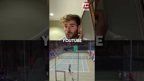 Upcoming guest Jake Fearnley on beating Carlos Alcaraz in the Juniors! #podcast #tennis #british