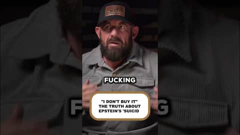 Epstein Didn’t K*LL Himself!