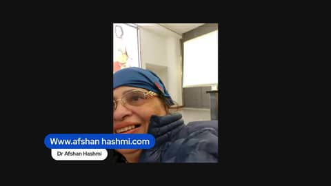 Live from a mall-by Dr.Afshan Hashmi