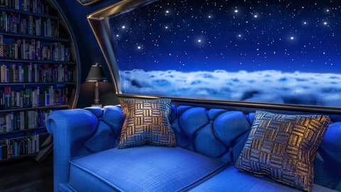 White Noise Private Jet Sounds for Sleeping | Soothing Airplane Sounds LIVE STREAM