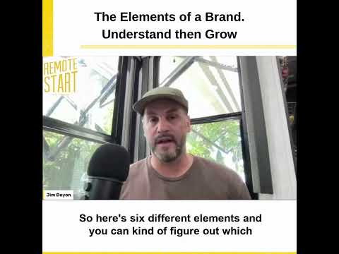 E09 The Elements of a Brand. Understand then Grow