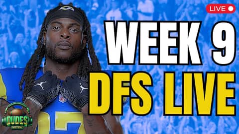 LIVE: Week 9 Fantasy Emergency Room — Start/Sit + DFS Picks 🚨
