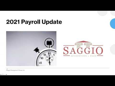 2021 Payroll Processing Update