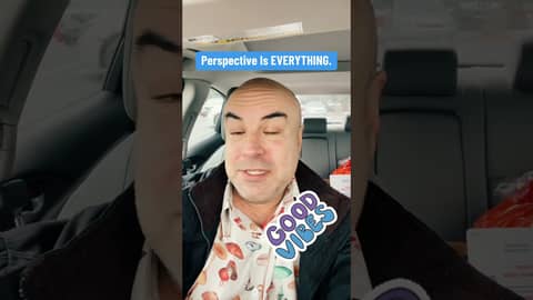 Perspective Is Everything! #perspective #goodvibes #perception #thoughtsbecomethings #mindsetmatters