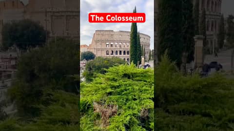 The Colosseum - #travelitaly #italytravel #travelrome #colosseum #ancientrome #romanempire #rome