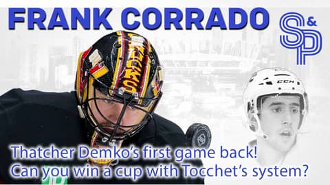 Frank Corrado: Demko's first game back!  Can you win a cup under Tocchet's system?