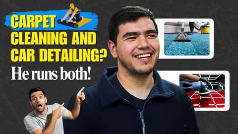Carpet Cleaning AND Car Detailing? Josh Explains How He Runs Both