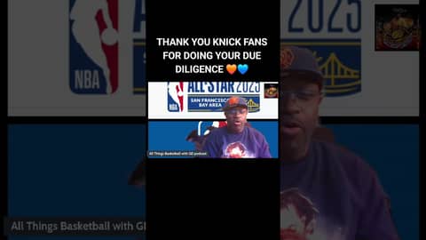 A THANK YOU TO THE KNICK FANS... #nba #basketball #newyorkknicks #jalenbrunson ##allstarvoting