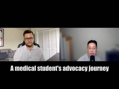 A medical student's advocacy journey A medical student's advocacy journey