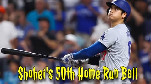 Shohei's 50th Home Run Ball Shohei's 50th Home Run Ball